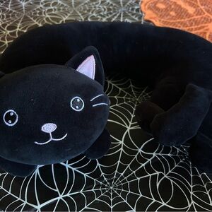 Kids kitty travel neck pillow